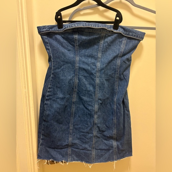 Reformation Denim Mini Dress - Picture 2 of 6